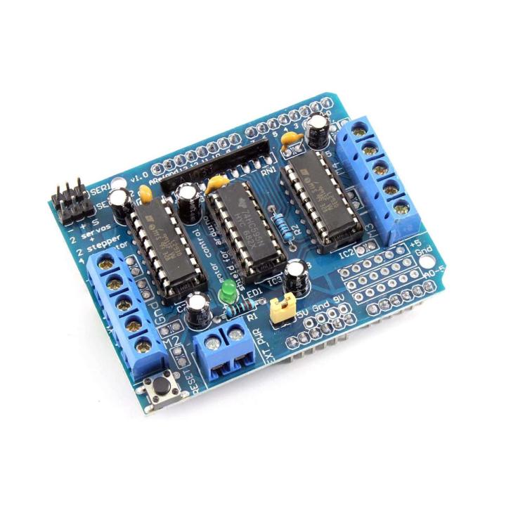 L293D Motor Driver Steper/Servo Shield For Arduino - Remote Control Switch