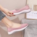 Women Shoes Women Flats Shoes Breathe Soft Color Slip On Flat Shoes Ballet Flats Comfortable Ladies Shoe Mesh Zapatos Mujer. 