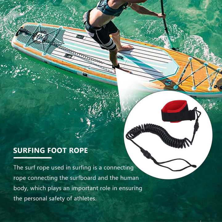10.6Ft%20Ankle%20Leash%20Surfing%20Coiled%20Tpu%20Paddle%20Board%20Foot%20Leg%20Rope%20-%20Image%203
