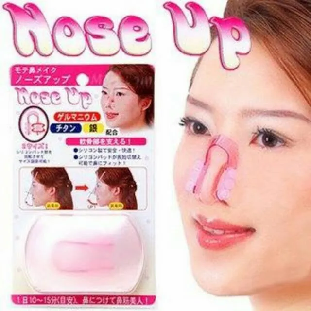 Beauty Nose-Up Shaper Clip-Pink - Upscaled Quality - And Simple Usage - Enhance Your Nose Shape With This Easy-To-Use Clip