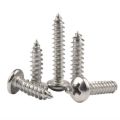 10-100pcs M1 M1.2 M1.4 M1.7 M2 M2.3 M2.6 M3  M4 M5 M6  Stainless steel Cross recessed round pan head tapping screws Wood SCREW-10mm. 