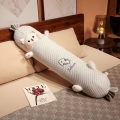 Summer Ice Bean Long Pillow for Girls Sleeping Special Bedside Cushion Leg-Supporting Side Sleeping Pillow Boys Style Pillow. 