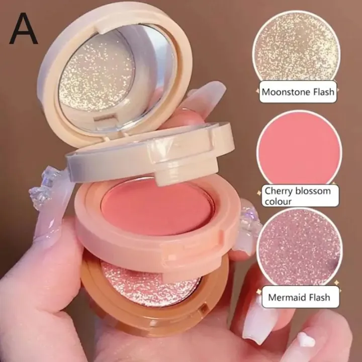 3%20In%201%20Matte%20Highlighter%20Blush%20Palette%20Pearly%20Blush%20Shiny%20Eyeshadow%20Multifunctional%20Face%20Makeup%20Palette%20Female%20Cosmetics%20-%20Image%207
