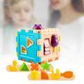 Preschool Shape Sorter Box Kids Shape Sorter Toys for Baby Birthday Gifts.
