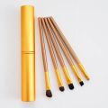 5 Pc Makeup Brushes Tool Set Eyeshadow Concealer Eyebrow Lip Blending Beauty Make Up Skin-friendly Brushes Women Cosmestic Tool Abandon Abandon. 