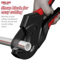 DELIXI ELECTRIC Ratchet PVC Pipe Cutter,Cuts PEX,PVC,PPR and Plastic Hoses,Pipe Cutters with Sharp SK5 Blades minghao. 