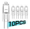 10pcs Halogen Bulb G4 12V 5W 10W 20W 35W 50W Globe Lot JC Bi-Pin LED Warm White Replace LED Capsule Lamp Halogen Bulbs Light.