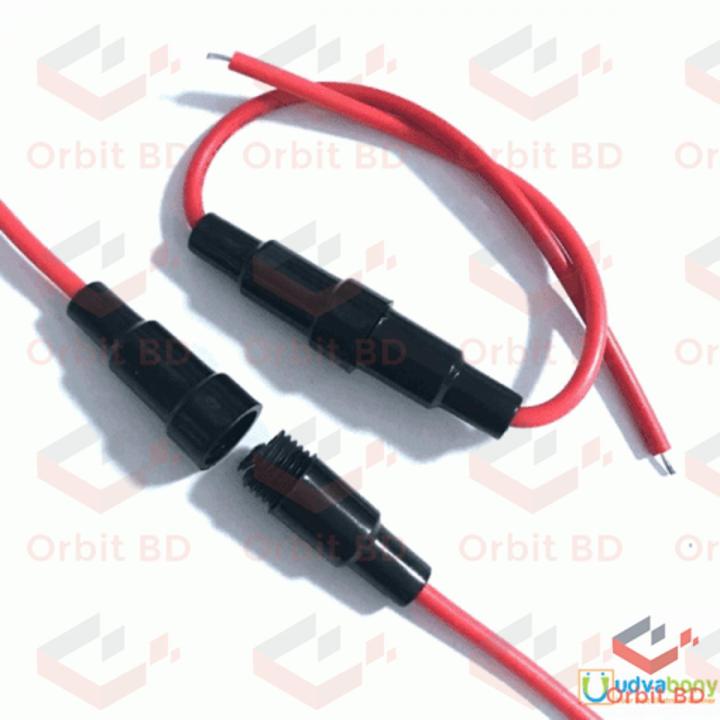 5X20mm Fuse Holder With Cable-5pcs