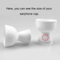 Aocarmo 2Pcs For Apple AirPods Pro Pro2 Earphone Dust Filter Mesh Silicone Rubber Eartips Earbuds Cap Original Replacement Part. 