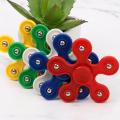 Large Premium Colorful Hand Fidget Spinner for Autism and ADHD Finger Tri-Spinner Fidget Toys Stress Reliever Play Toy. 