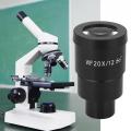 WF20X Wide Angle High Eyepoint Optical Lens Scale Eyepiece for Stereo Microscope (12mm).