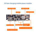 【The road to happiness Store】SW6106 fast QC3.0 mobile power module two-way fast charge 5V9V12V. 