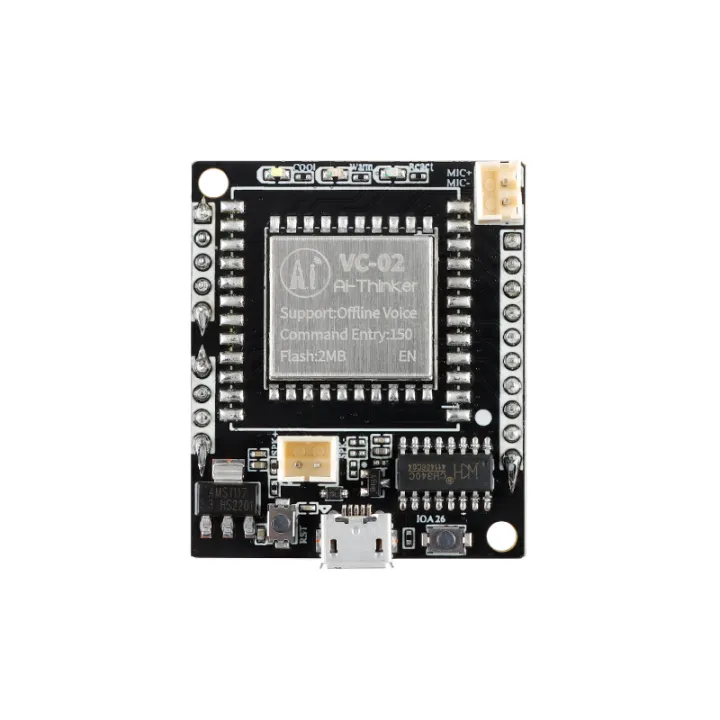 Original VC-02-Kit AI Intelligent Offline Speech Module Offline Recognition Speech Control Module Development Board