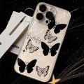 Crystal Butterfly Clear Phone Case Compatible For Realme C63 4G Luxury Transparent Shockproof Bumper Cover. 