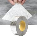 Big Size Leakage Repair Waterproof Tape for Pipe Leakage Roof Water Leakage Solution Aluminium Foil Adhesive Tape Sealing Butyl Rubber Tape (10 Meter ). 