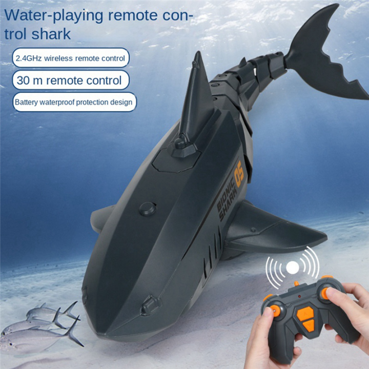 Smart%20Remote%20Control%20Fish%20Children'S%20Swimming%20Pool%20Beach%20Bath%20Toys%20Simulation%20Remote%20Control%20Mechanical%20Fish%20Robot%20Reusable%20Blue%20-%20Image%2010