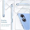 Oppo A78 4G Premium Silicone Case Crystal Clear Soft TPU Ultra-Thin Transparent Flexible Protective Mobile Phone Back Cover.