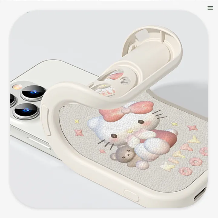 Hontinga%20for%20Samsung%20Galaxy%20A33%205G%20Back%20Cover%20PU%20Leather%20Cute%20Kitty%20Phone%20Case%20Soft%20Silicone%20Edge%20Mobile%20Cover%20-%20Image%208