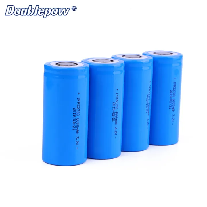 Doublepow%20IFR32700%203.2V%206000mAh%20LiFePO4%20Rechargeable%20Lithium-ion%203C%20Discharge%20Battery%20-%204%20Pieces%20-%20Image%203