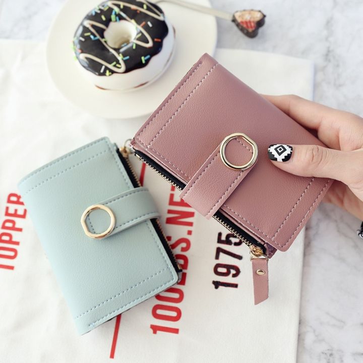 %E3%80%90Wweirdoo%E3%80%91Short%20Circular%20Hasp%20Small%20Zipper%20Coin%20Purse%20Female%20Mini%20Bag%20Credit%20Card%20Holder%20Students%20s%20Ladies%20wallet%20-%20Image%203
