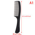 Portable Black Wide Tooth Comb Black Plastic Heat-resistant Barber Comb For Hair Styling Tool Jessica. 