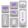 Finishing Touch Instant Painless Facial Body Hair Remover Hair Remover Trimmer Shaver for Women Men. 