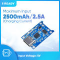 TP4056 Dual Protection Lithium/Lithium-ion Battery Charging Module (Type C USB Input) - Input Voltage: 5V - Input Interface: Type C USB.