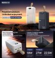 Remax RPP-117 Piloteer Series 50000mAh PD 27W+QC 22.5W Fast Charging Power Bank - Black.