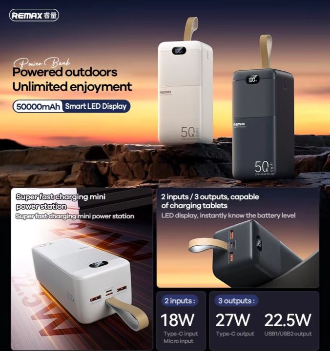 Remax%20RPP-117%20Piloteer%20Series%2050000mAh%20PD%2027W+QC%2022.5W%20Fast%20Charging%20%20Power%20Bank%20-%20Black%20-%20Image%202