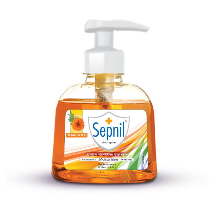 Sepnil Sanitizing Hand Wash (Marigold) - 200 ml