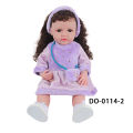 22 Inches Baby Girl Dolls With Doll Clothes Shoes Accessories Soft 55 CM Reborn Realistic Full Silicone Baby Girl New Born Doll. 