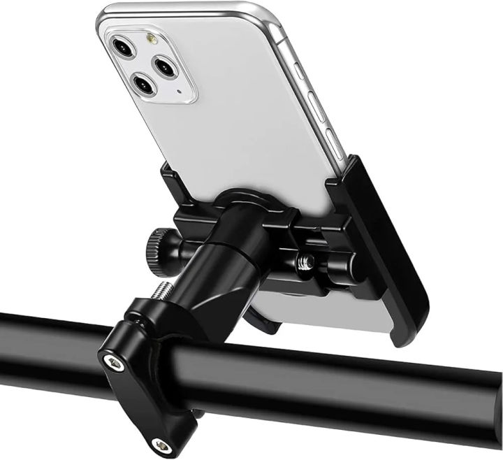 Gristel%20C1%20Aluminum%20Allay%20Metal%20Bike%20Mobile%20Holder%20For%20mobile%20phone%20bracket%20motorcycle%20bicycle%20takeaway%20rider%20-Black%20Easy%20to%20Use%20an%20-%20Image%209