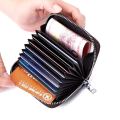 Small Zip Multifunction multi card Wallet.