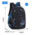 school backpack for teenage boys elementary school bags 6-12 years old boys waterproof book bag student backbag kids satchel.