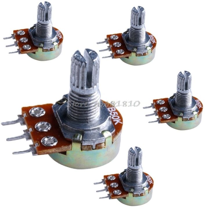 3Pcs-%203%20Pin%2050K%20Potentiometer%20Panel%20Mount%2050K%20Ohm%201/2%20Watt%203%20Terminal%20Single%20Gang%20Linear%20Taper%20Rotary%20Potentiometer%2050K%20Ohm%20Adjustable%20Variable%20Resistor%20Potentiometer%20Pot%20Electrical%20Circuitry%20&%20Parts%20-%20Image%203