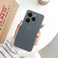 Quiberk for Tecno Spark 20 Pro Shockproof Anti-Slip Soft TPU Sandstone Matte Back Case Cover. 