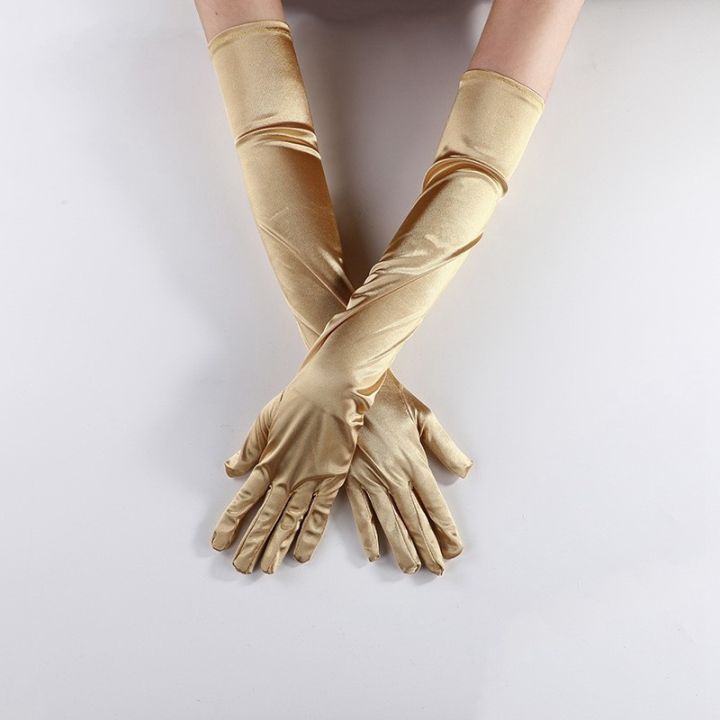 2023%20New%20Golden%20White%20Black%20Red%20Elbow%20Long%20Gloves%20for%20Women's%20-%20Image%203