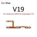 New Mute Switch Power Key Ribbon Repair Parts For Vivo V19 V17 Neo V15 V11i V11 Pro Volume Button Control Flex Cable.