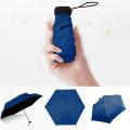 Mini Umbrellas For Rain And Sun Protection Lightweight Pocket Umbrella Anti-UV 5-Folding Small Size Umbrellas Paraguas For Girl. 
