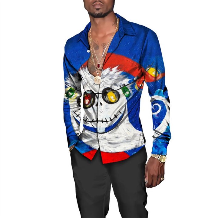 Christmas%20Theme%203D%20Printed%20Men's%20Button%20Shirts%20Fashion%20Long%20Sleeve%20Blouse%20Holiday%20Party%20Tops%20New%20Year%20Couple%20Streetwear%20Clothing%20-%20Image%206