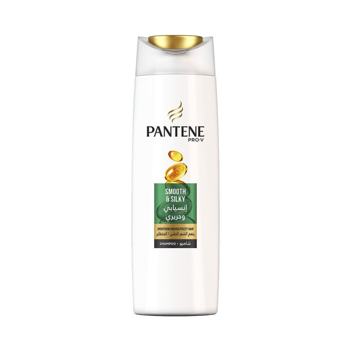 Pantene%20Pro-V%20Smooth%20&%20Silky%20Shampoo%20390ml%20-%20Frizz%20Control%20&%20Hair%20Curling%20for%20Regular%20Hair%20-%20Image%203
