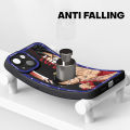 YYDS for Realme GT Master Edition / Realme GT Master Back Cover Handsome Monkey D Luffy Shockproof Soft Ultra Thin Rubber Phone Case Full Lens Precision Hole Protection Cover.