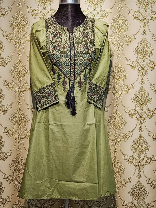 Stylish%20And%20Fashionable%20Women%20Kameez%20Radymade%20Women%20kameez%20new%20Stylish%20embroidery%20Women%20Kameez%20One%20Pieces%20-%20Image%202