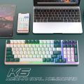 K96 2.4G/BT5.0 Wireless Gaming Mechanical Keyboard 100 Key Red/Green Switch Hotswap RGB Backlight Keyboard for PC Computer Gamer. 