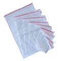 Zip Lock Plastic Bags Self Sealing Storage Pouch Transparent-100 Pieces. 
