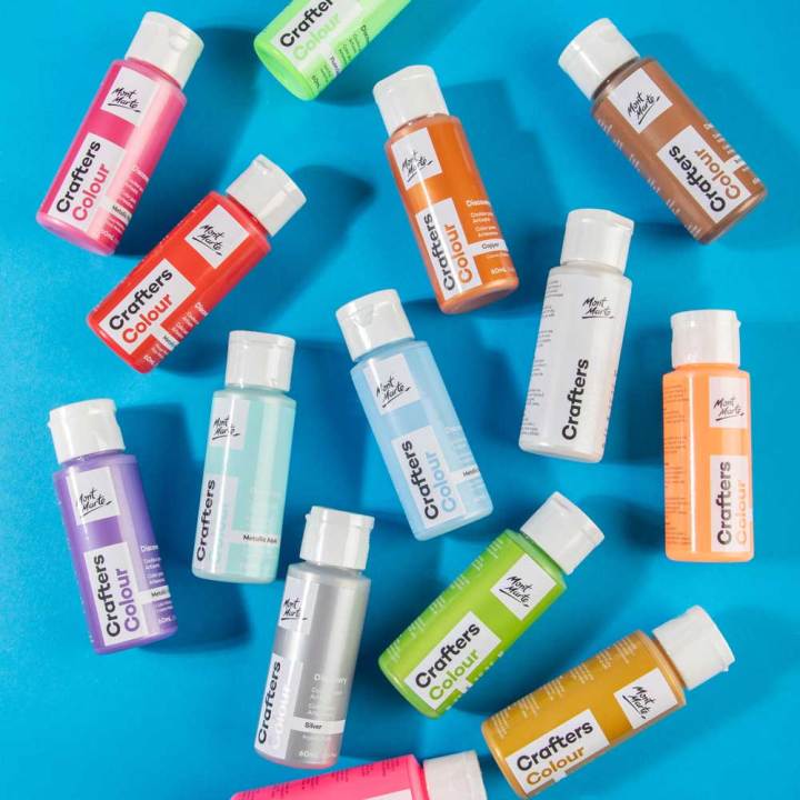 Mont%20Marte%20CRAFTERS%20COLOR%20METALLIC%20&%20FLURO%2014PC*60ML%20-%20Image%202