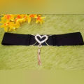 Black Ladies Adjusted High quality Belt for women. 