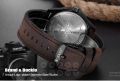 CURREN 8301 Men’s PU Leather Quartz Waterproof Watch For Men's Time Lovr s. 