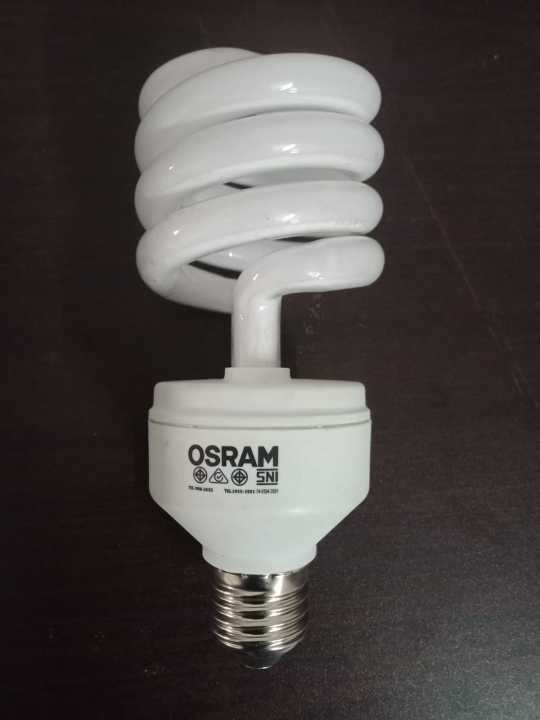 OSRAM 28W Energy Saving Lamp E27 Day Light/6500k 1700lm, Made in China
