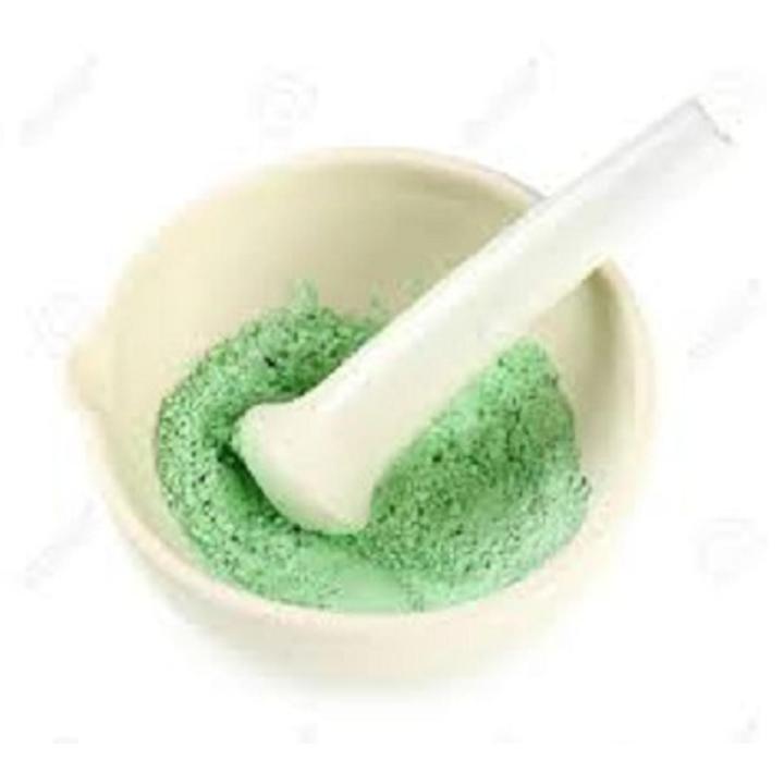 Handheld Ceramic Mortar and Pestle Set - White